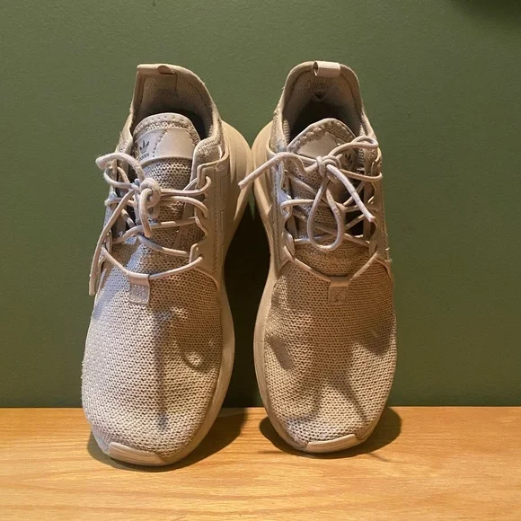 Adidas X_PLR Athletic Trainers shoes in a cream color. Womens size 8 - Picture 5 of 5